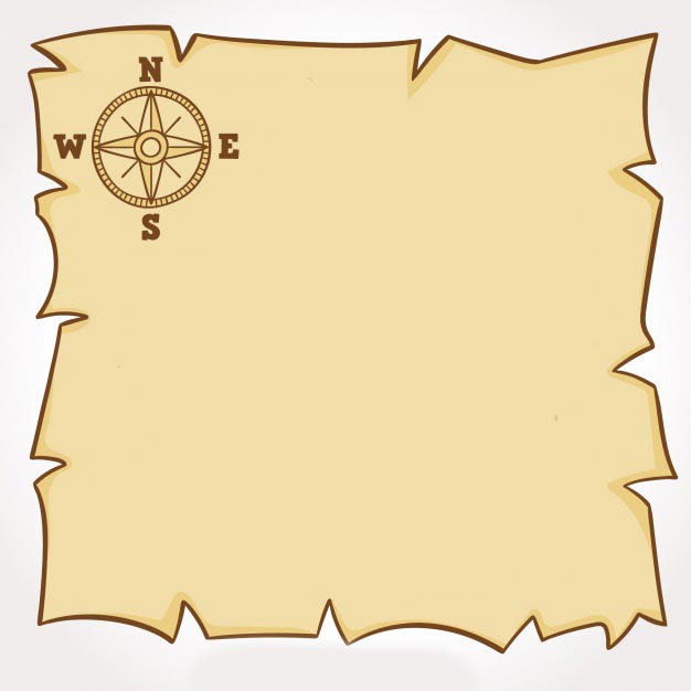 template mappa del tesoro 1