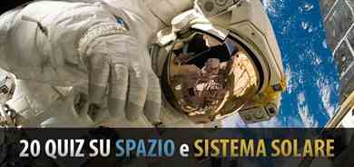 20 QUIZ sullo spazio