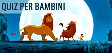 20 Quiz sulla storia del Re Leone per bambini 6-8 anni