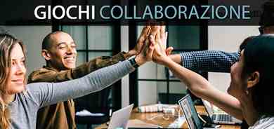 Giochi divertenti per attività di collaborazione e team building