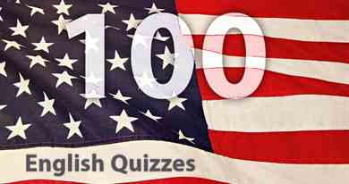 100 English Quizzes for adult