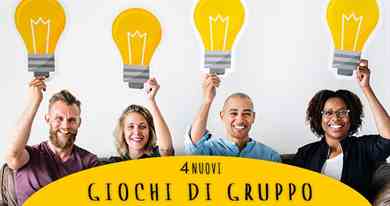 4 Giochi da fare in gruppo - NUOVI