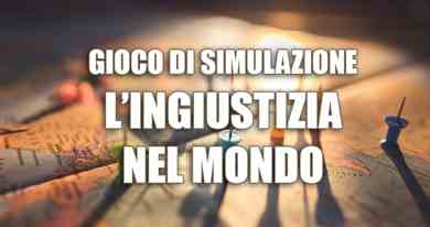 Gioco attività di simulazione - Ingiustizia