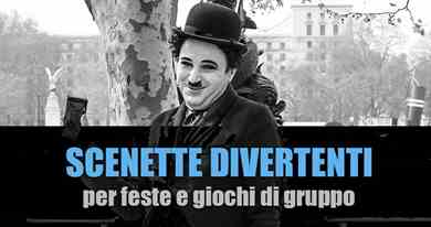 5 Scenette semplici e divertenti per una serata di gruppo