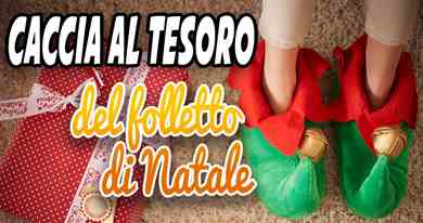 Caccia al tesoro del folletto di Natale
