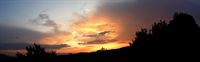 Tramonto in montagna