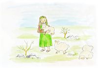 Pastorello di Natale - Disegni ed immagini per il Natale