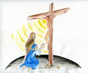 Immagini per la Pasqua - Maria e Giovanni sotto la Croce